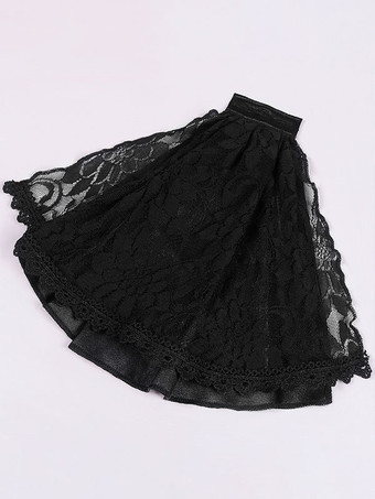 ブラックヴィンテージトップルネサンスポリエステルレース長袖レトロコスチューム男性用