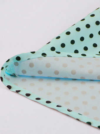 ヴィンテージ グラマー ドレス ピンク ポルカ ドット 1950 年代 オードリー ヘプバーン スタイル サッシュ 半袖 V ネック 膝丈 スイング ドレス