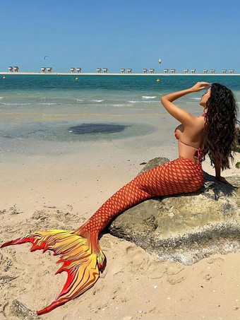 女性用ビキニセットマーメイドサマービーチ水着
