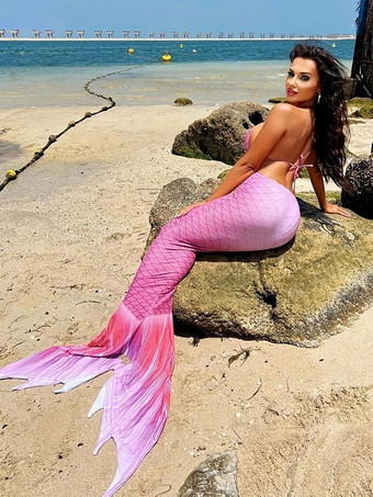 女性用ビキニセットマーメイドサマービーチ水着