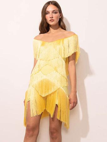 Semi Formal Yellow Dress