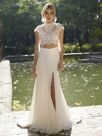 Shop Lace Wedding Dresses & Lace Bridal Gowns Online - Milanoo.com