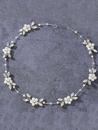 ヘッドピース ウェディング メタル ブライダル ヘアアクセサリー