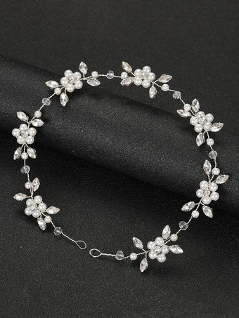 ヘッドピース ウェディング メタル ブライダル ヘアアクセサリー