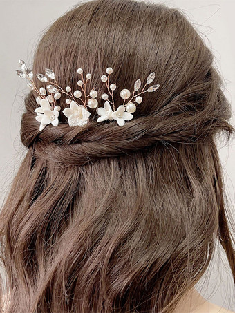 花嫁のための結婚式のかぶとヘアアクセサリー