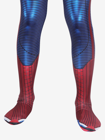 スパイダーマンコスチュームゲームコスプレアメイジングスパイダーマンキッズコスプレスーツ