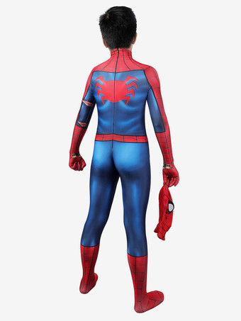 スパイダーマン クラシックスーツ ダメージバージョン 子供用コスプレスーツ