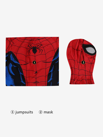 スパイダーマン ヴィンテージコミックブック コスプレスーツ