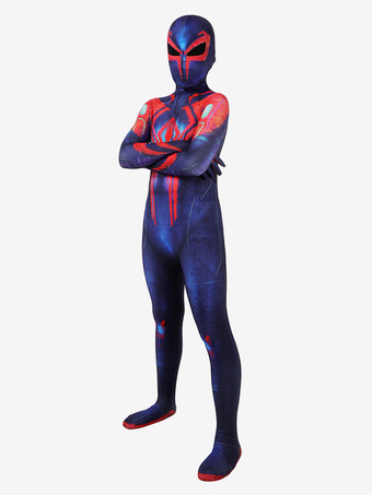 Spider Man Cosplay Across the Spider-Verse 2099 Spider-Man Miguel O'Hara Kid Cosplay Suit
