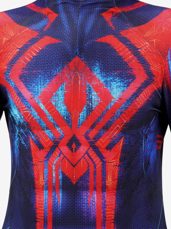 スパイダーバース2099 スパイダーマン ミゲル・オハラ キッド コスプレスーツ