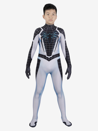 スパイダーマン ゲーム ネガティブスーツ スパイダーマン キッズ コスプレスーツ