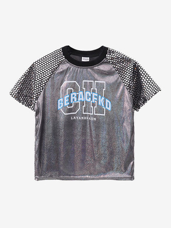 ジャズダンス衣装女性用ポリエステルスカートトップダンスウェア