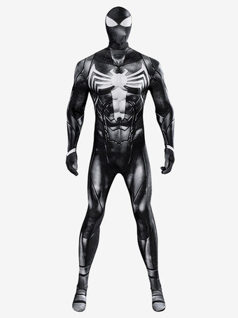Spider Man Cosplay Venom Symbiote Black Spider-Man Cosplay Suit