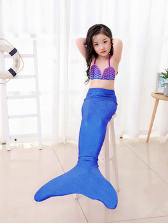 ブルー ハロウィンコスチューム子供用ローズハロウィンポリエステル繊維ポリエステルセット子供のスカートトップ