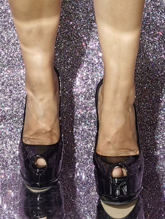 女性のセクシーなハイヒール スティレットヒール パテント PU アッパー パンプス