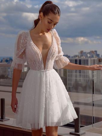 Sleeveless Bridal Bodysuit, Lace Wedding Blouse, Ecru V-neck Blouse, Bridal  Separates -  Canada
