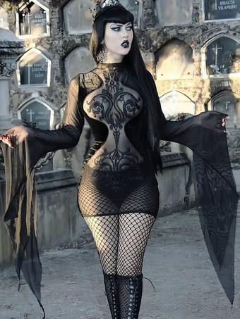 Corset gotico mujer lua ropa gotica indumentaria gotica