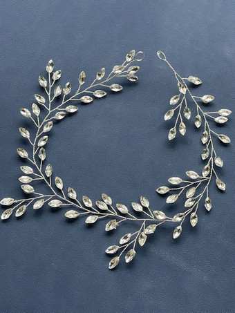 花嫁のためのウェディング ヘッドピース メタル ヘア アクセサリー