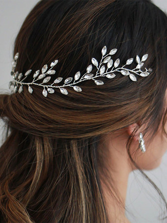 花嫁のためのウェディング ヘッドピース メタル ヘア アクセサリー