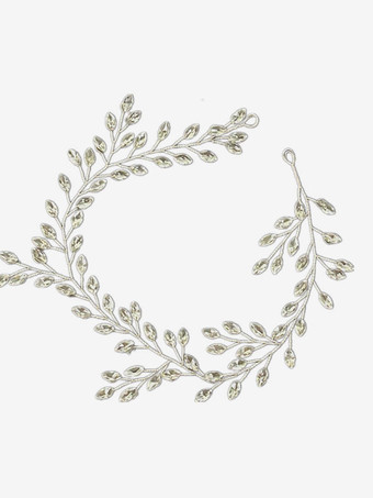 花嫁のためのウェディング ヘッドピース メタル ヘア アクセサリー