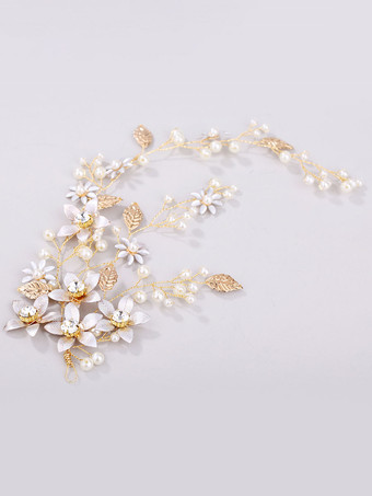 ウェディング ヘッドピース メタル ブライダル ヘア アクセサリー