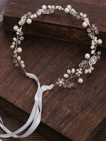 かぶとウェディングメタルブライダルヘアアクセサリー