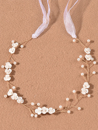 ゴールド 花嫁のためのウェディング ヘッドピース メタル ヘア アクセサリー