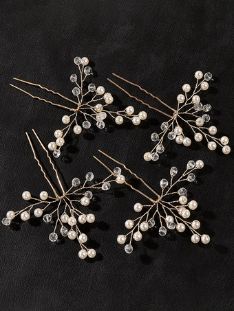 花嫁のための結婚式のかぶと金属のヘアアクセサリー