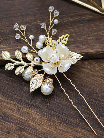 花嫁のためのウェディング ヘッドピース メタル ヘア アクセサリー