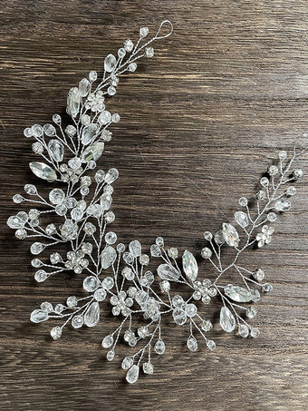 ヘッドピース ウェディング メタル ブライダル ヘアアクセサリー