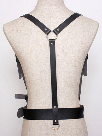 スチームパンク ロリータ アクセサリー ブラック メタル ディテール PU レザー その他