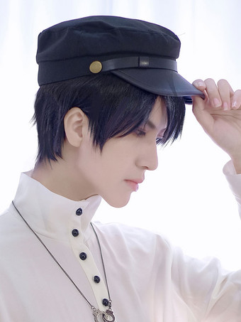 ゴスロリ 帽子 アクセサリー ポリエステル ブラック ロリータ アクセサリー