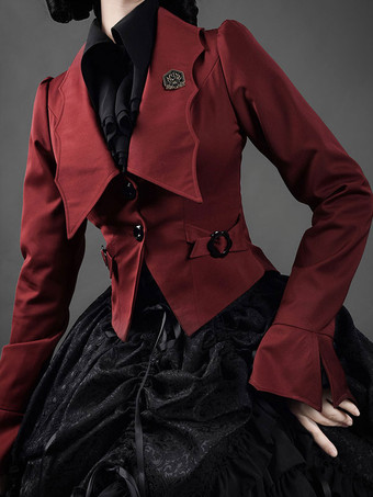 ゴスロリ ブラウス ホワイト 長袖 ロリータ トップ フリル ロリータ シャツ