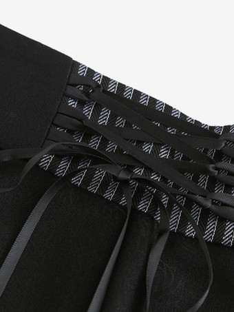 ゴスロリ ブルマ ブラック ストレート ロリータ ショーツ