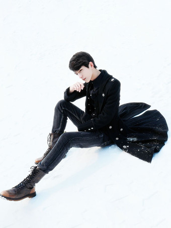 スチームパンク ロリータ コート ブラック コート メタルディテール オーバーコート ポリエステル 秋 ロリータ アウター