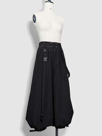 スチームパンク ロリータ パンツ ブラック ハーレム ロリータ ズボン