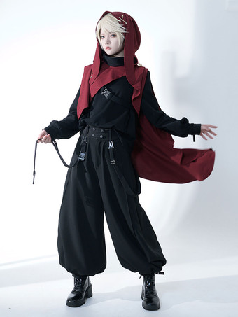 スチームパンク ロリータ パンツ ブラック ハーレム ロリータ ズボン