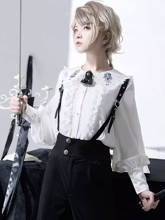 スチームパンク ロリータ ブルマ ブラック ストレート ロリータ ショーツ