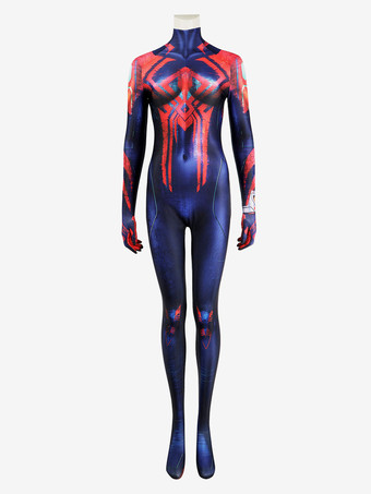 スパイダーマン2099 女性版コスプレスーツ