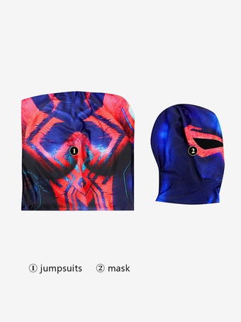 スパイダーマン2099 女性版コスプレスーツ