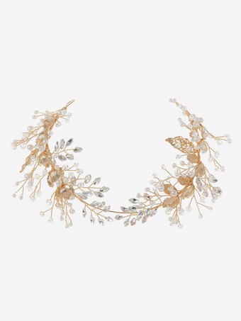 花嫁のためのヘッドピースウェディングメタルヘアアクセサリー