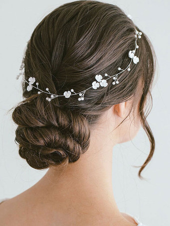 Copricapo Accessori per capelli in metallo da sposa per la sposa