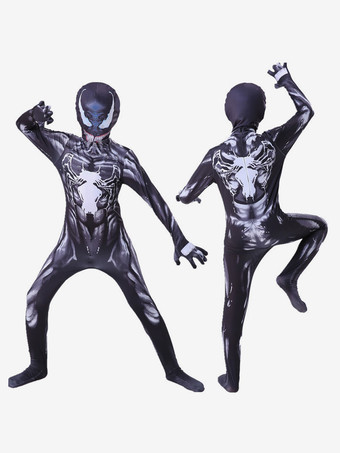 ブラック アメイジング・スパイダーマン ヴェノム＆カーネイジ キッド コスプレスーツ