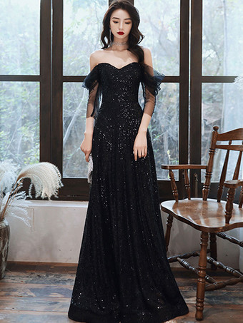 a colonna con scollo a barchetta maniche a 3/4 Zip Nero a terra