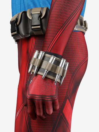 スパイダーバース スカーレットスパイダー ベン・ライリー コスプレ衣装