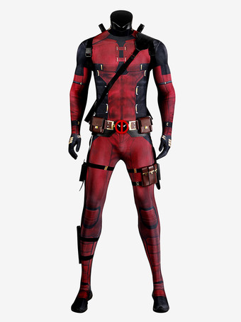デッドプール3 ウェイド・ウィンストン・ウィルソン コスプレコスチューム（アクセサリー付き）