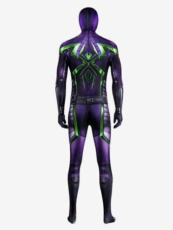スパイダーマン マイルズ・モラレス パープルレイン コスプレスーツ