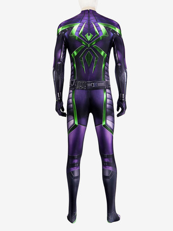 スパイダーマン マイルズ・モラレス パープルレイン コスプレスーツ