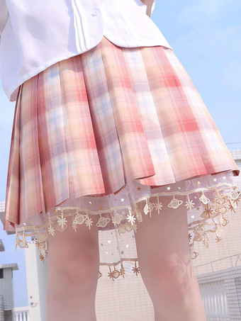 Sweet Lolita Bloomers Lentejuelas Volantes Pantalones cortos blancos de Lolita
