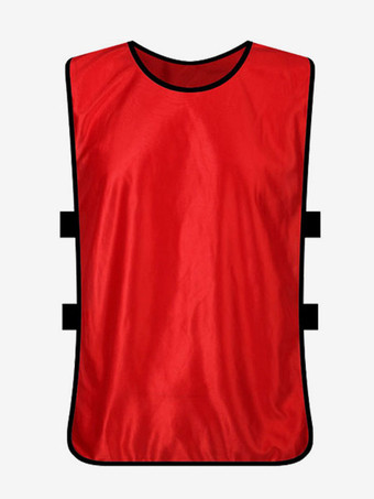 rouge Débardeurs T-shirts Maillot de Football Adulte Enfant